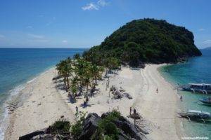 Bantigue sand bar, Isla Gigantes, Iloilo, Philipinnes