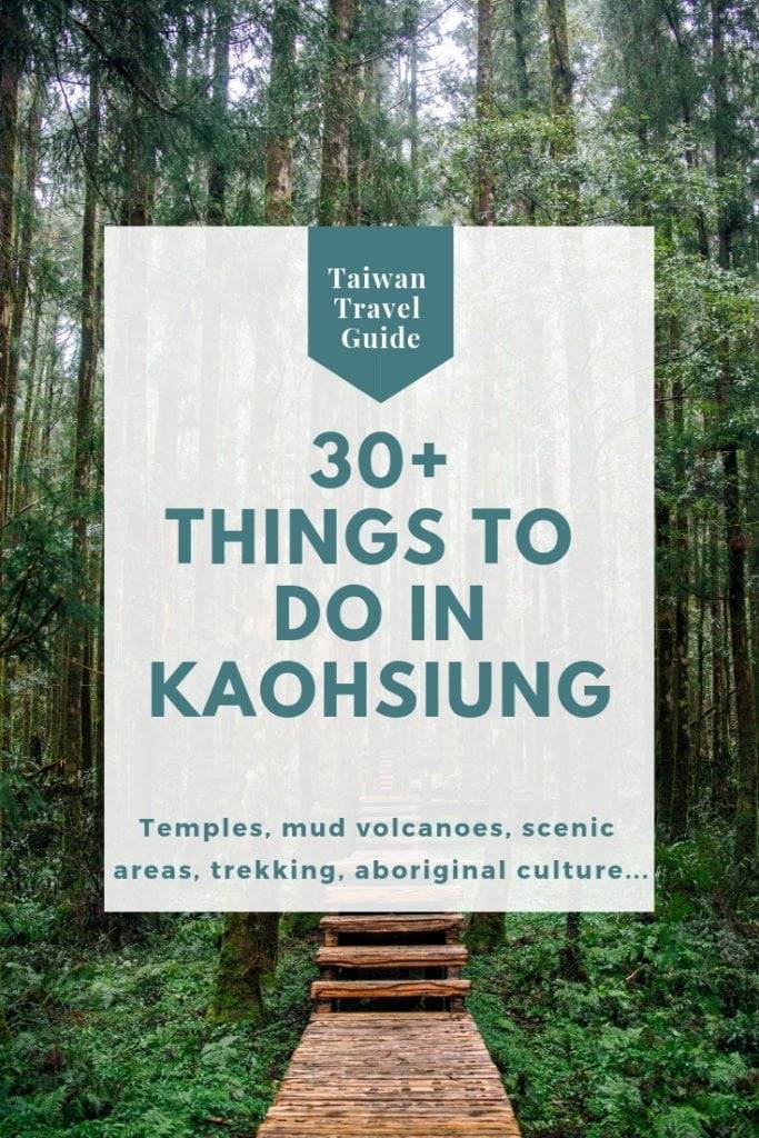 Day trips from Kaohsiung (Taiwan), great places to discover, trekking, scenic location, bikking, nature, temples, aboriginal culture.... #travel #taiwan #kaohsiung