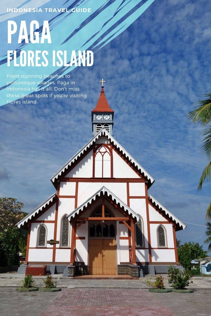 From stunning beaches to picturesque villages, Paga in Indonesia has it all. Don't miss these great spots if you're visiting Flores island. #travel #indonesia #adventure