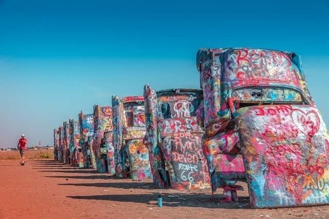 Cadillac ranch, Route 66