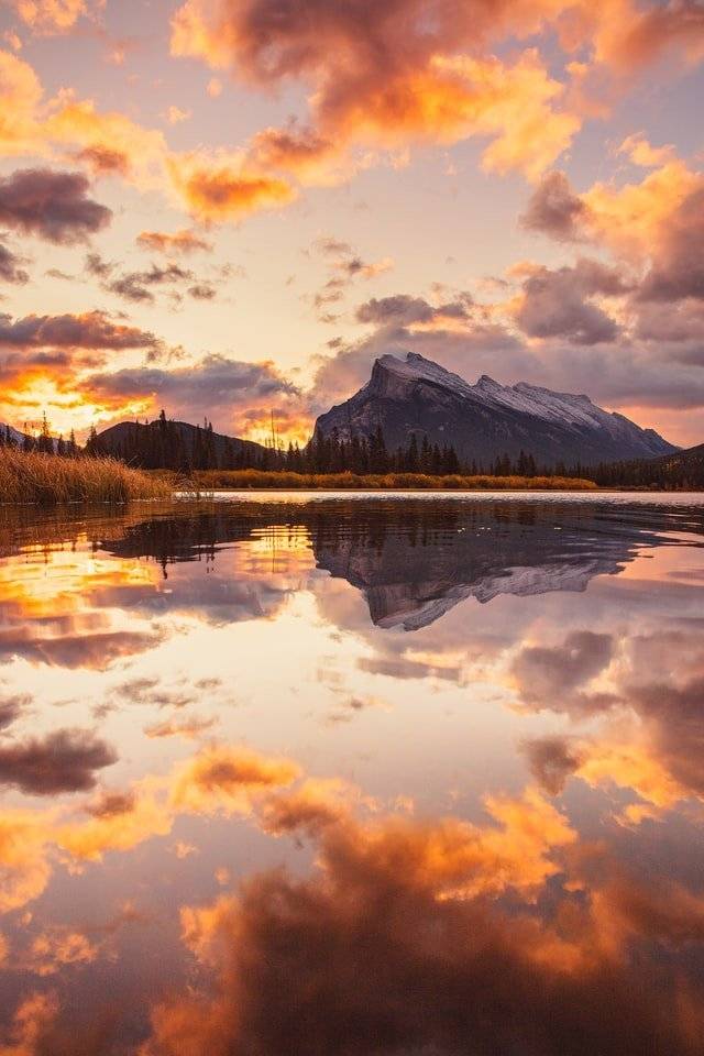 Vermillion Lakes, best things to do in Banff in winter