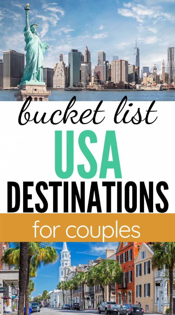 Romantic destinations in the US