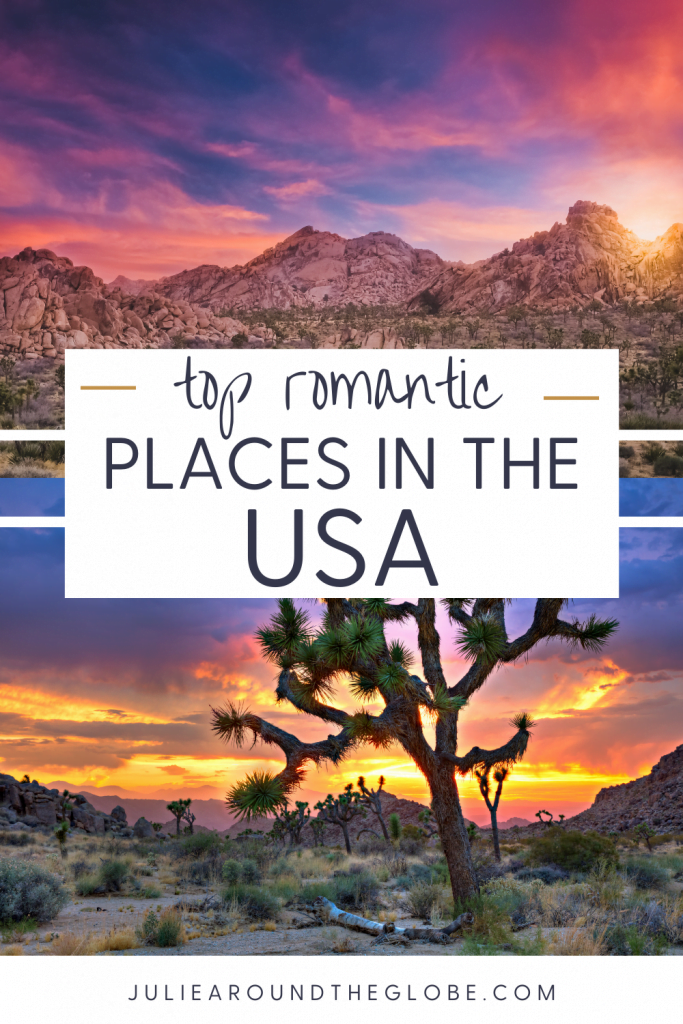 Romantic destinations in the US