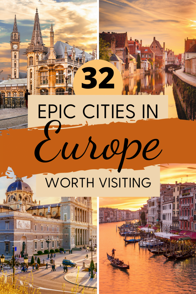Prettiest cities in Europe