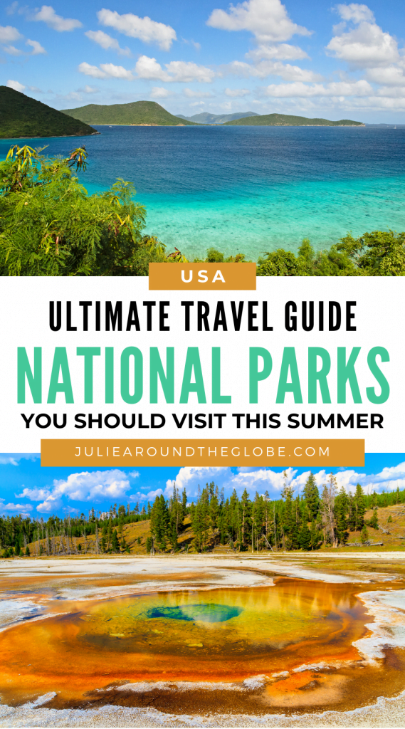 best US national parks in summer